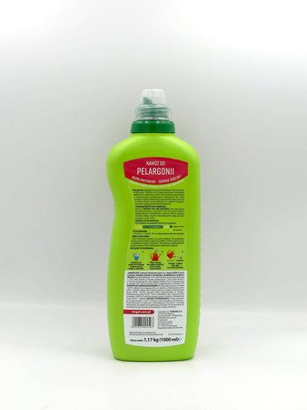 Nawóz płynny do pielęgnacji pelargonii 1 l