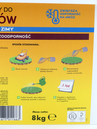 Nawóz jesienny do trawników – 8 kg Target