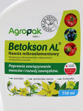 Betokson AL spray – nawóz poprawiający zawiązywanie owoców 750 ml
