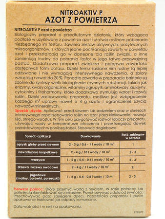 Nitroaktiv P azot z powietrza 40 g