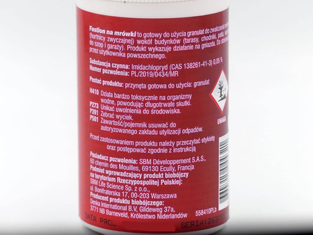 Fastion Granulat Na Mrówki 100 g