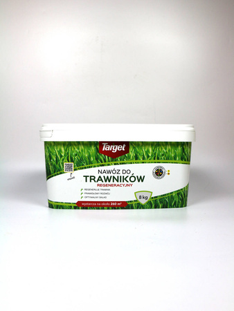 Nawóz do trawników regeneracyjny z mikroelementami 8 kg