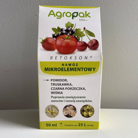 Betokson – nawóz poprawiający zawiązywanie owoców 50 ml