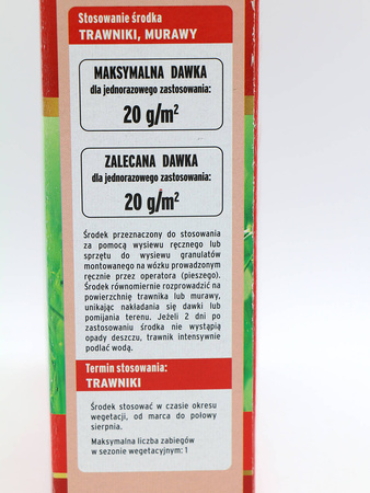 SUBSTRAL 100 dni nawóz do trawników zwalczający CHWASTY 1KG