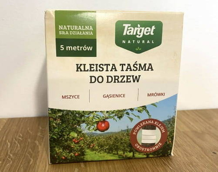 Taśma lepowa na szkodniki 5 m Target