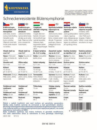 MIESZANKA KWIATÓW ODSTRASZAJĄCA ŚLIMAKI