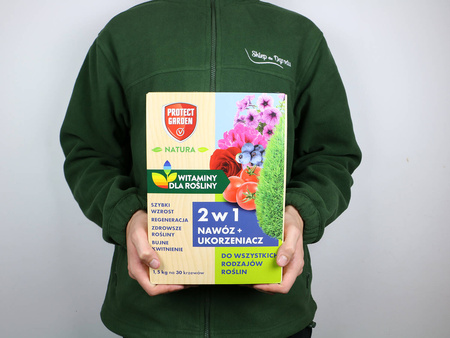 Nawóz 2w1 uniwersalny 1,5 kg Protect Garden