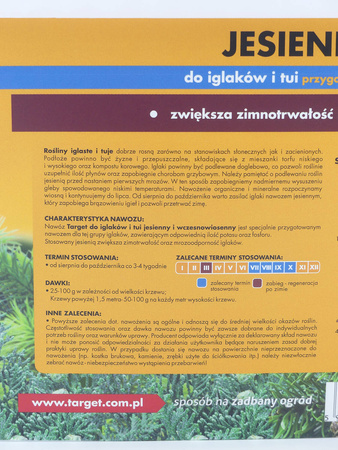 Nawóz jesienny do iglaków 4 kg