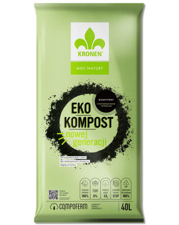 Eko kompost nowej generacji – 40 l (paleta 39 szt.) Kronen