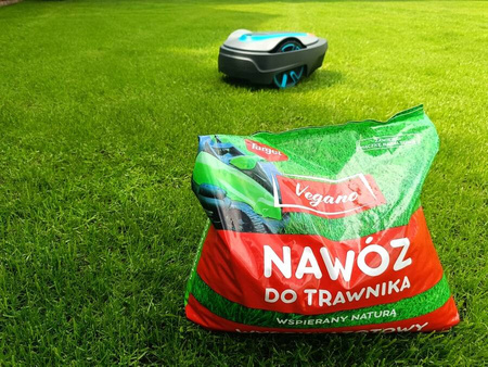 Wysokoazotowy nawóz do trawnika Vegano – wspierany naturą 8 kg