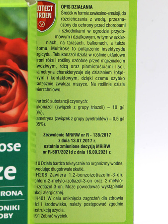 Multi rose Róże pełna ochrona 2 w 1