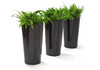 Doniczka Ø250 mm Mira Eco Recycled – Czarna – Lamela