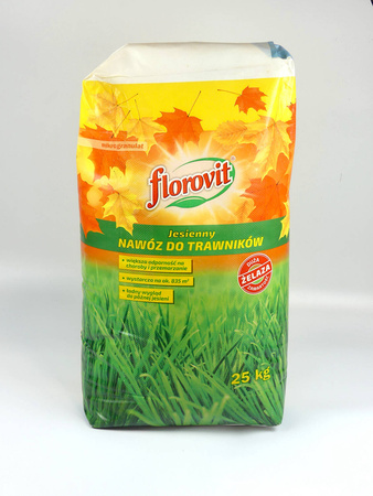 Nawóz jesienny do trawników – 25 kg Florovit