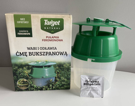 Pułapka feromonowa na ćmę bukszpanową