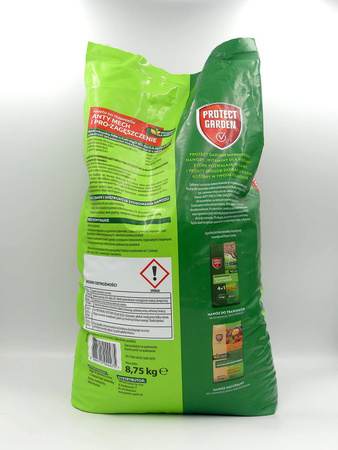 Nawóz do trawników 4w1 – Anty Mech i Pro-zagęszczenie – 8,75 kg Protect Garden