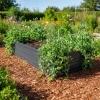 Podwyższona Grządka GPPS – Szara 150x75x30 cm – Klasika Garden