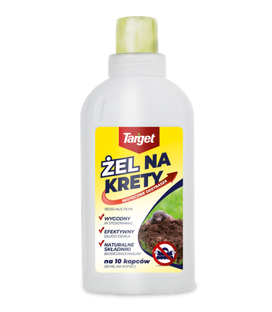 Reiss Aus 500 ml wygodny i skuteczny żel odstraszający krety, psy i koty