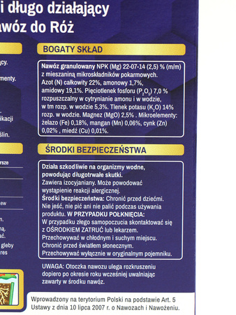 Nawóz Osmocote 2w1 do róż – 300 g Substral