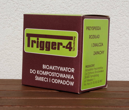 TRIGGER-4 100 g + 2 worki kompostowe 80l