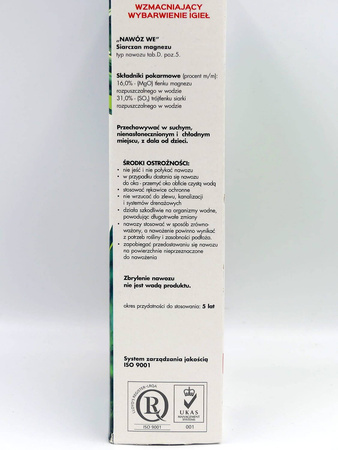 Nawóz do iglaków wzmacniający wybarwienie igieł 1 kg