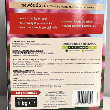 Nawóz Zadbane Kwiaty - Do Róż 1 kg
