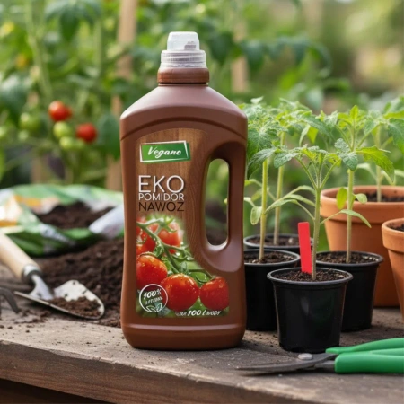  Zestaw Ekopomidor Vegano – 5x1 l Naturalny Nawóz Ekologiczny (50 % taniej )