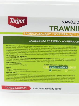 Nawóz do trawników z chwastami z mikroelementami 4 kg