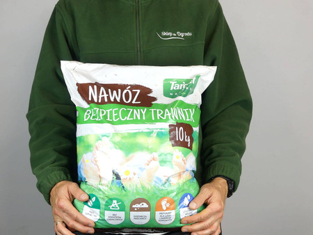 Nawóz bezpieczny trawnik 10 kg
