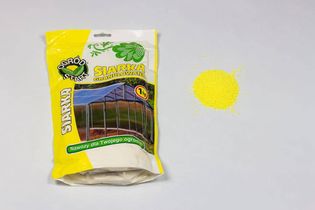 Siarka granulowana – 1 kg Ogród Start