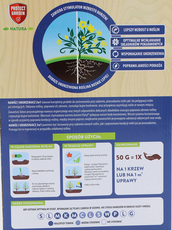 Nawóz 2w1 uniwersalny 1,5 kg Protect Garden