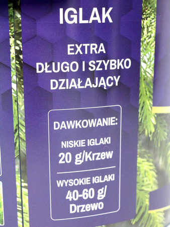 Nawóz Osmocote 2w1 do iglaków – 4,5 kg Substral