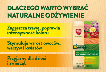 Nawóz uniwersalny Naturalne Odżywienie – Witaminy Dla Rośliny – 15 kg Protect Garden