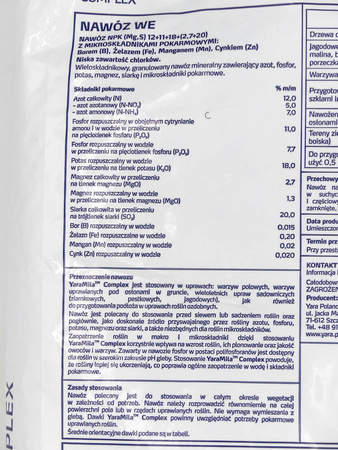 Nawóz Yara Complex Mila 5 kg