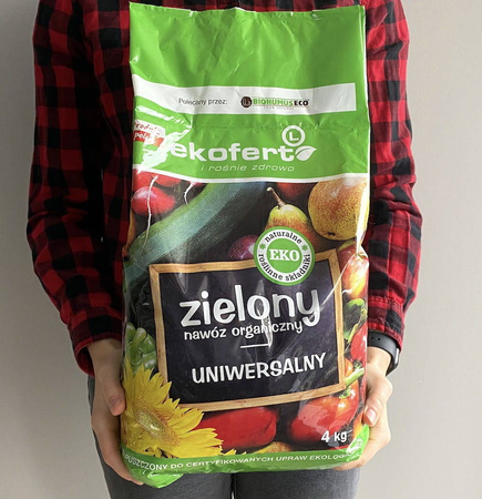 Ekofert - Nawóz Organiczny Uniwersalny 4 kg