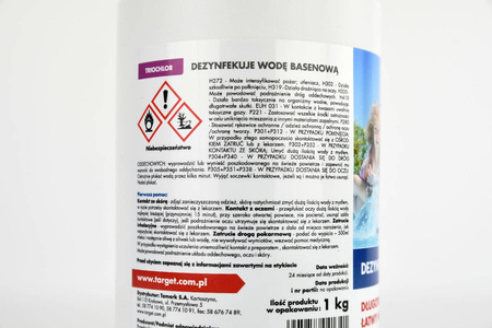 Triochlor 1 kg tabletki dezynfekujące wodę (50x20g)