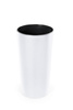 Doniczka Ø250 mm Mira Eco Recycled – Czarna – Lamela