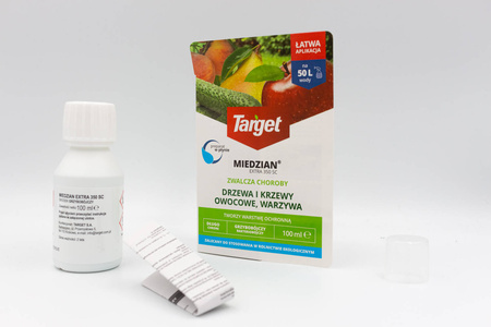 Miedzian Extra 350 SC ekologiczny środek grzybobójczy 100 ml Target