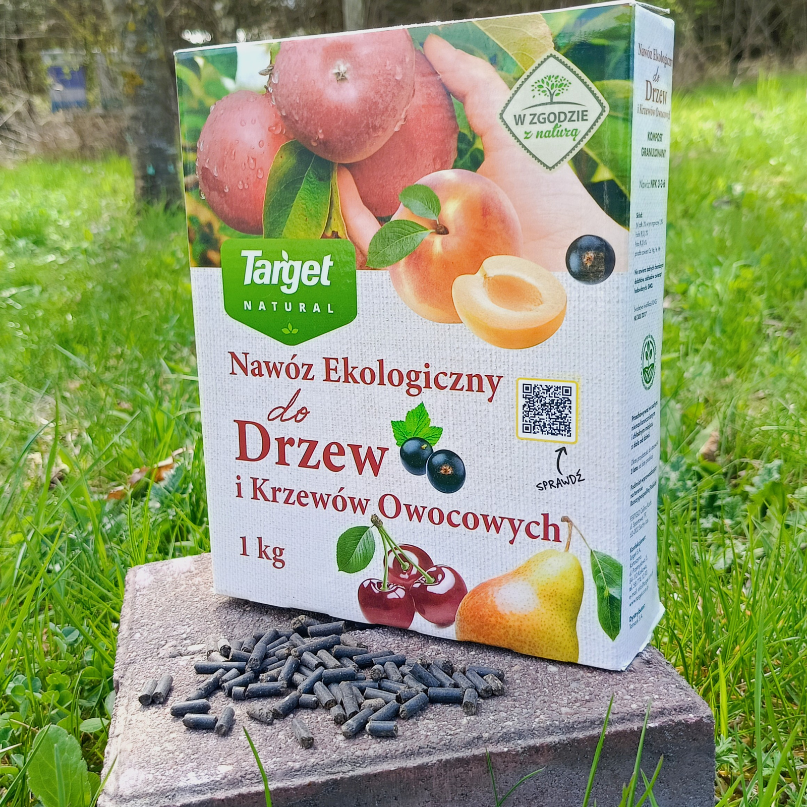 Nawóz ekologiczny do drzew i krzewów owocowych 1 kg