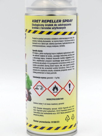 Kret Repeller spray – na krety – 400 ml Target