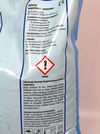 Saletra wapniowo-amonowa 10 kg - Ogród Start