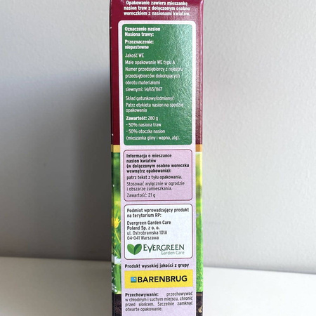 Łąka kwietna - mieszanka traw i kwiatów 300 g