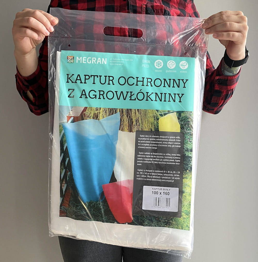 Kaptur Ochronny Czerwony 0,6 m x 0,8 m  3 szt.