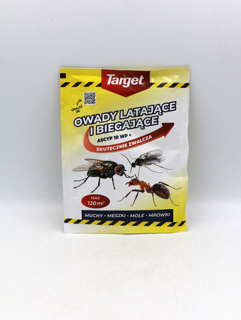Ascyp new 10 WP+ - zwalcza owady latające i biegające - 20 g Target