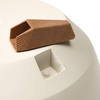 Doniczka Ø250 mm Mira Eco Recycled – Czarna – Lamela