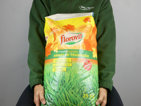 Nawóz jesienny do trawników – 25 kg Florovit