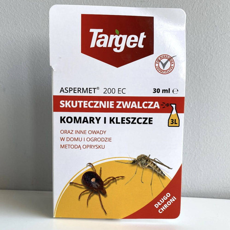 Aspermet 30 ml skuteczny oprysk zwalczająch komary i kleszcze