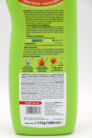 Nawóz płynny do pomidorów Aromatyczne Owoce 1 l