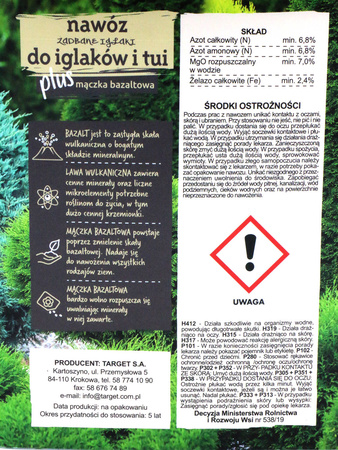 Nawóz Zadbane Iglaki - Do Iglaków i Tui 4 kg