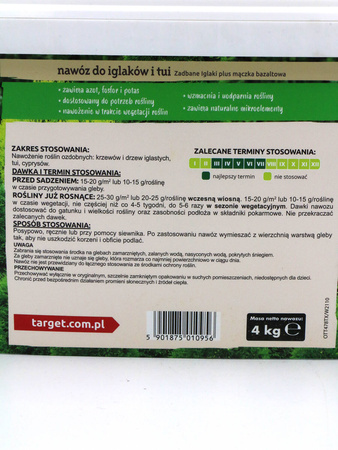 Nawóz Zadbane Iglaki - Do Iglaków i Tui 4 kg