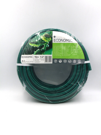 Wąż ogrodowy 3-warstwowy – Economic 1/2" 15 m – Cellfast